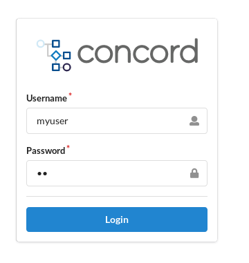 console login page